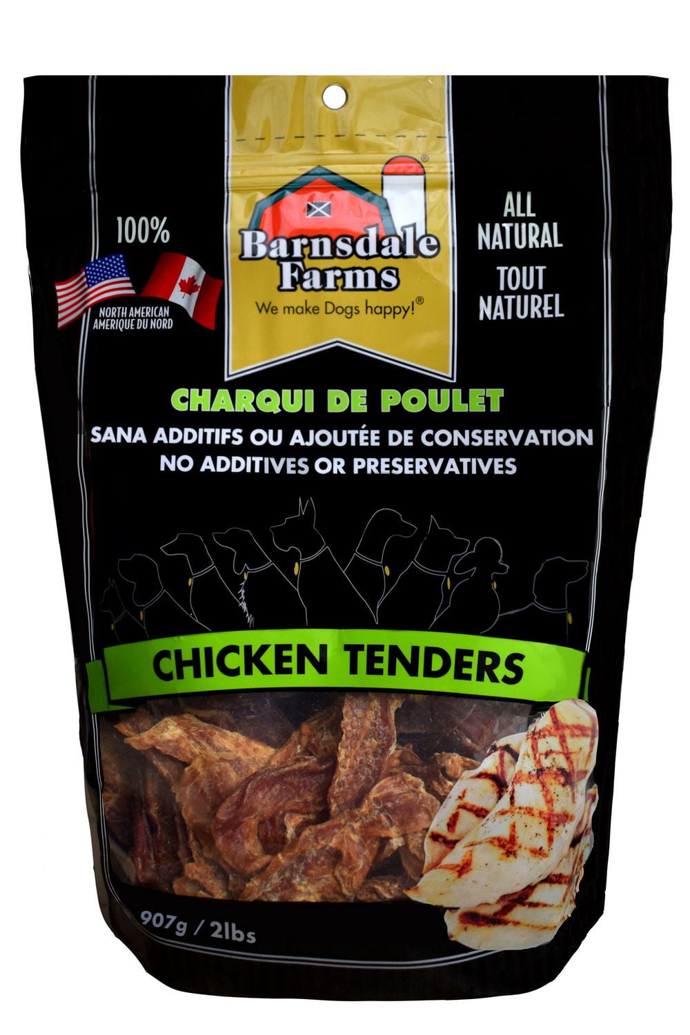 Barnsdale Farms Chicken Tenders Dog treat Walmart Canada